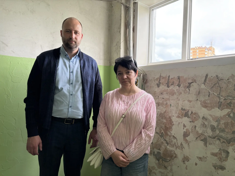 Алексей Эрк принял участие в приемке работ по проекту «Наш город».
