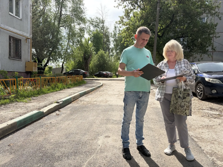 В округе Алексея Эрка прошла приемка по проекту «Наш город».