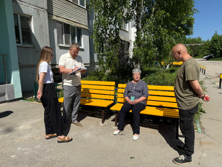 В округе Сергея Кожевникова прошли приемки по проекту «Наш город».