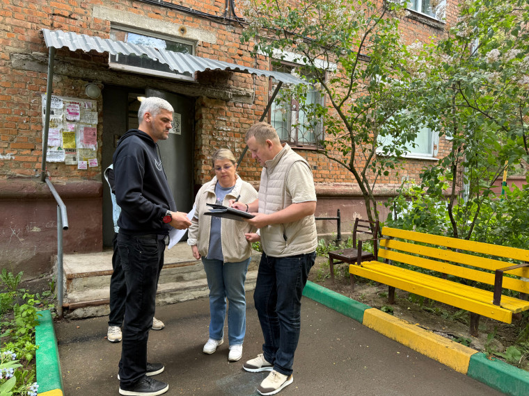 Сергей Кожевников принял участие в приемке по «Нашему городу».
